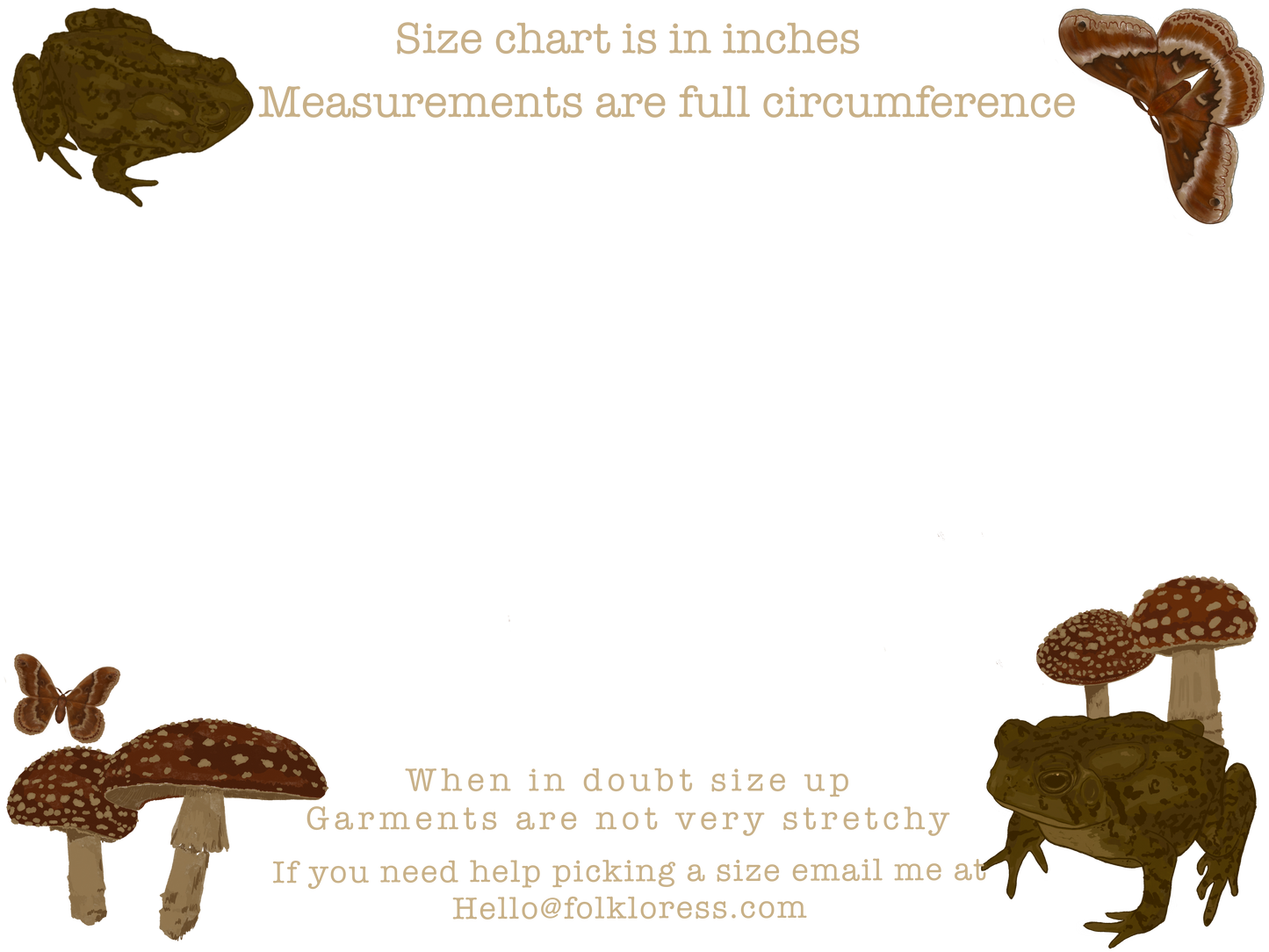 Fairy Vines chemise PREORDER