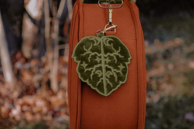 Orange and Green Pumpkin Crossbody Bag- Foxchant & Ravenspell collection