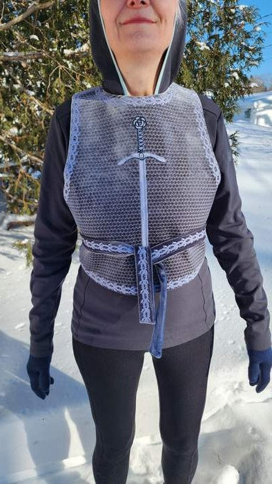 PREORDER- BLADE Stormy Gray Chestplate- Lady Knights & Sword Maidens