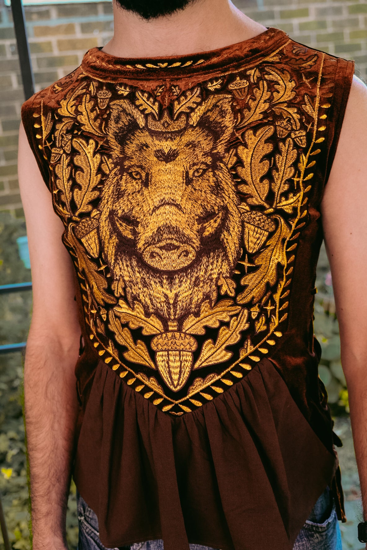PREORDER- Boar Crest Top - Oaken Royalty Collection