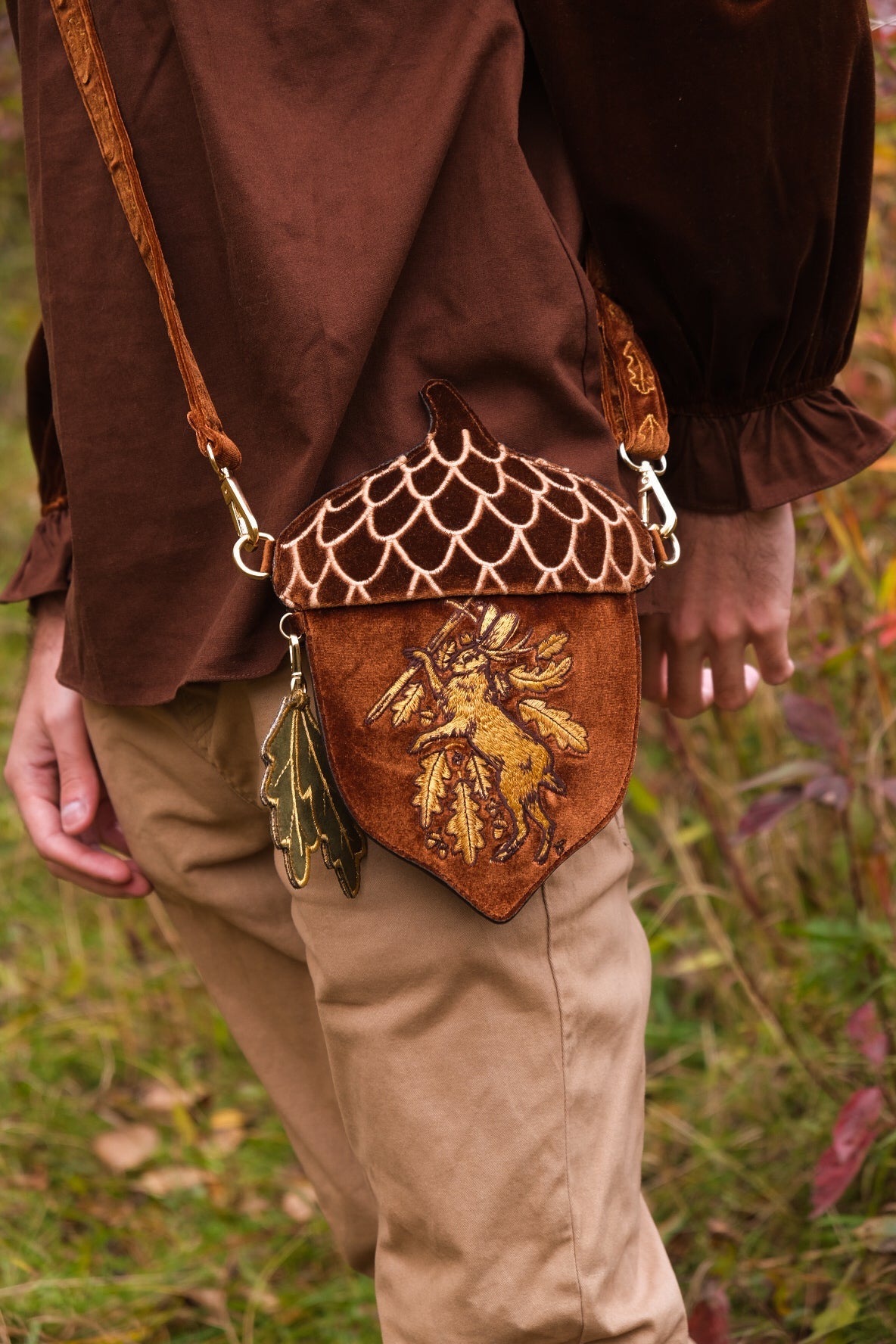 Crochet acorn bag by HolsteinFreestyler on DeviantArt