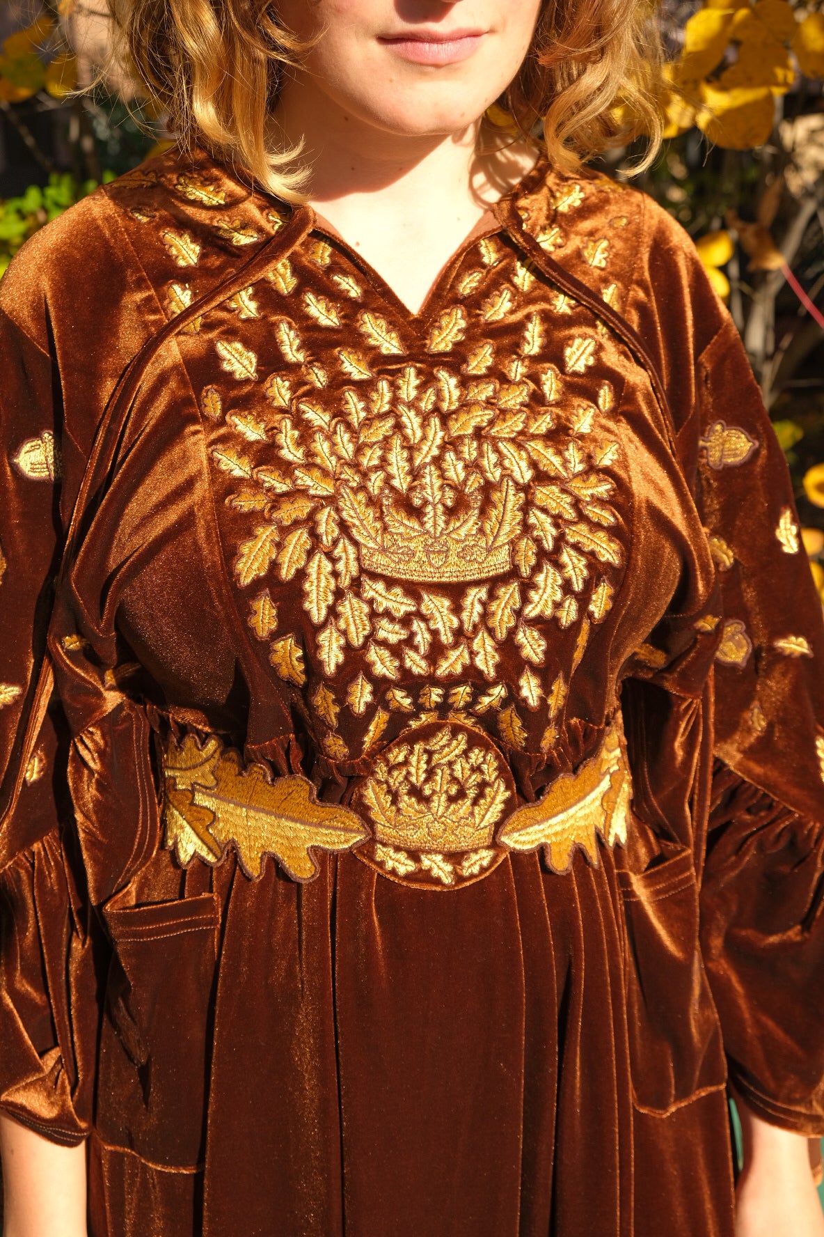 Cape Dress - Oaken Royalty Collection