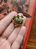 READY TO SHIP- Locket Oak Cauldron Necklace - Brass