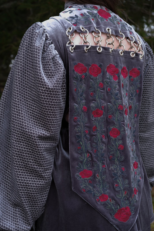 PREORDER- Stormy Gray Collar- Lady Knights & Sword Maidens