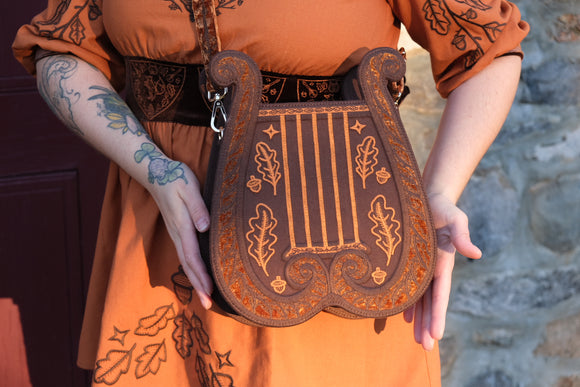 Lyre Crossbody Bag- Foxchant & Ravenspell collection
