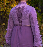 Purple Wizard skirt- Foxchant & Ravenspell