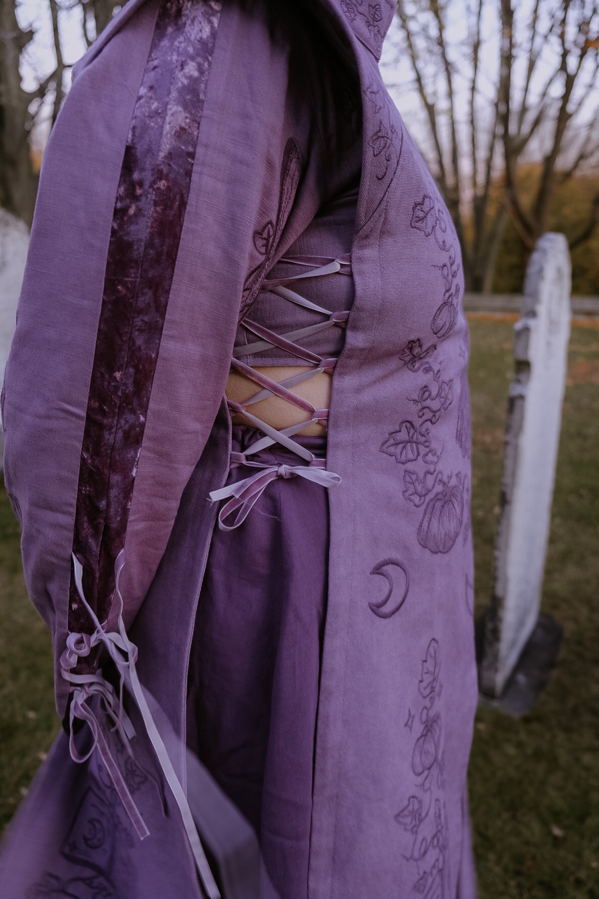 Purple Wizard Tabard- Foxchant & Ravenspell