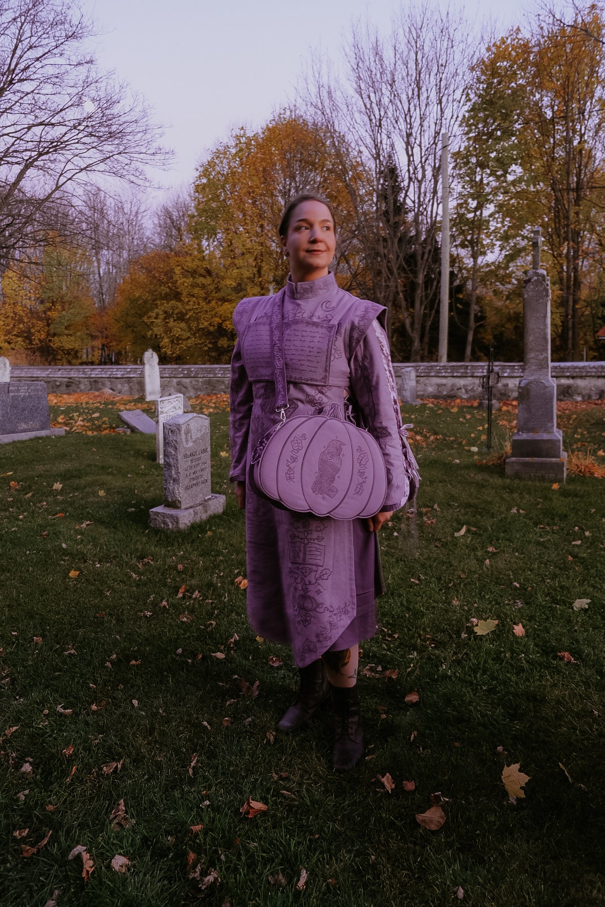 Purple Wizard Tabard- Foxchant & Ravenspell