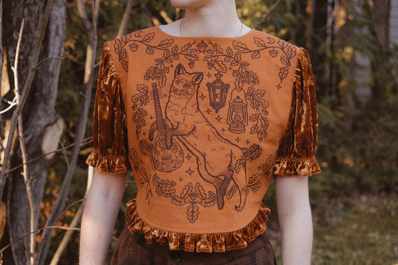 Bard crop top