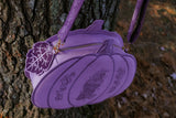 Purple Pumpkin Crossbody Bag- Foxchant & Ravenspell collection