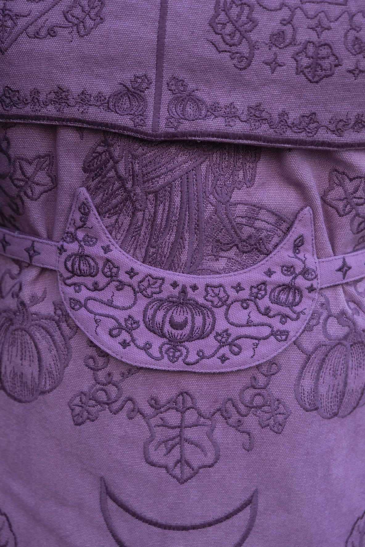 Purple crescent moon belt- Foxchant & Ravenspell