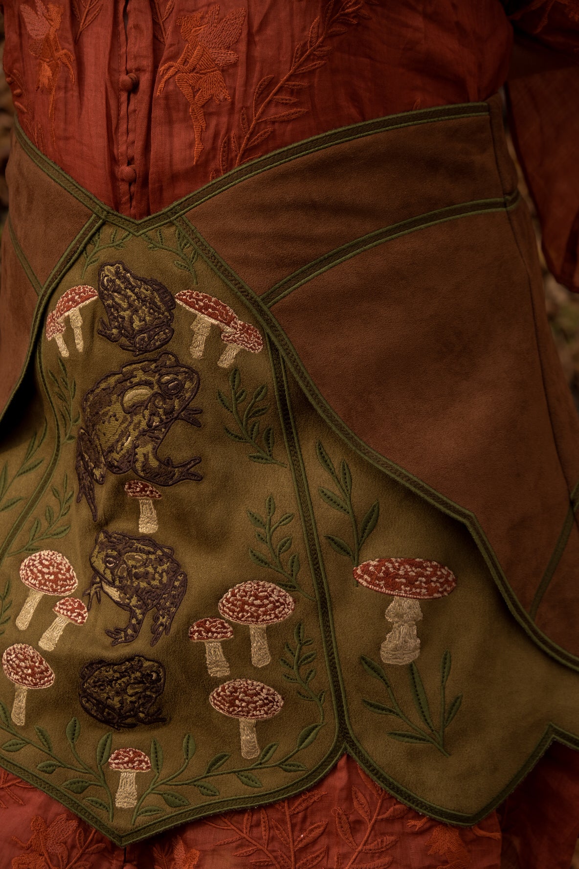 Toadstools skirt PREORDER