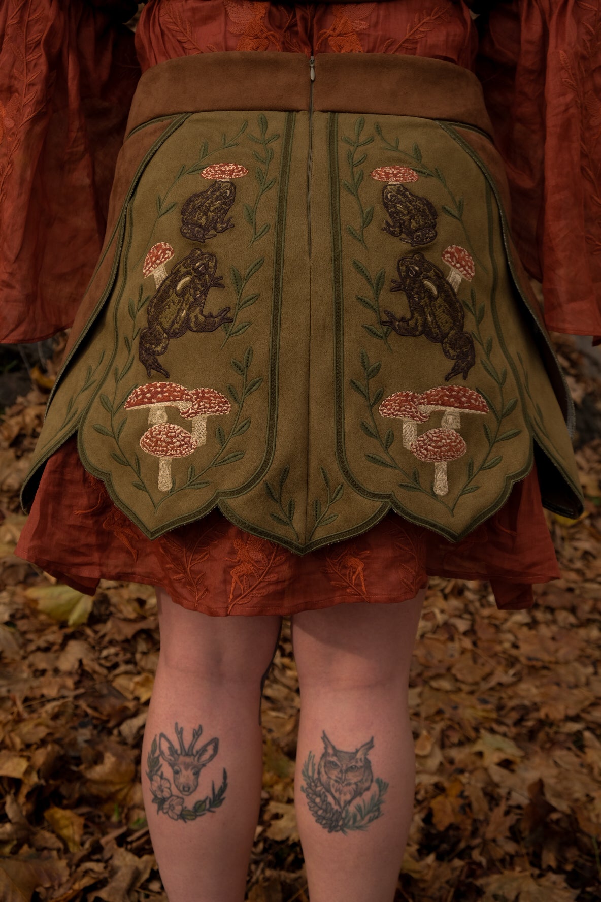 Toadstools skirt PREORDER