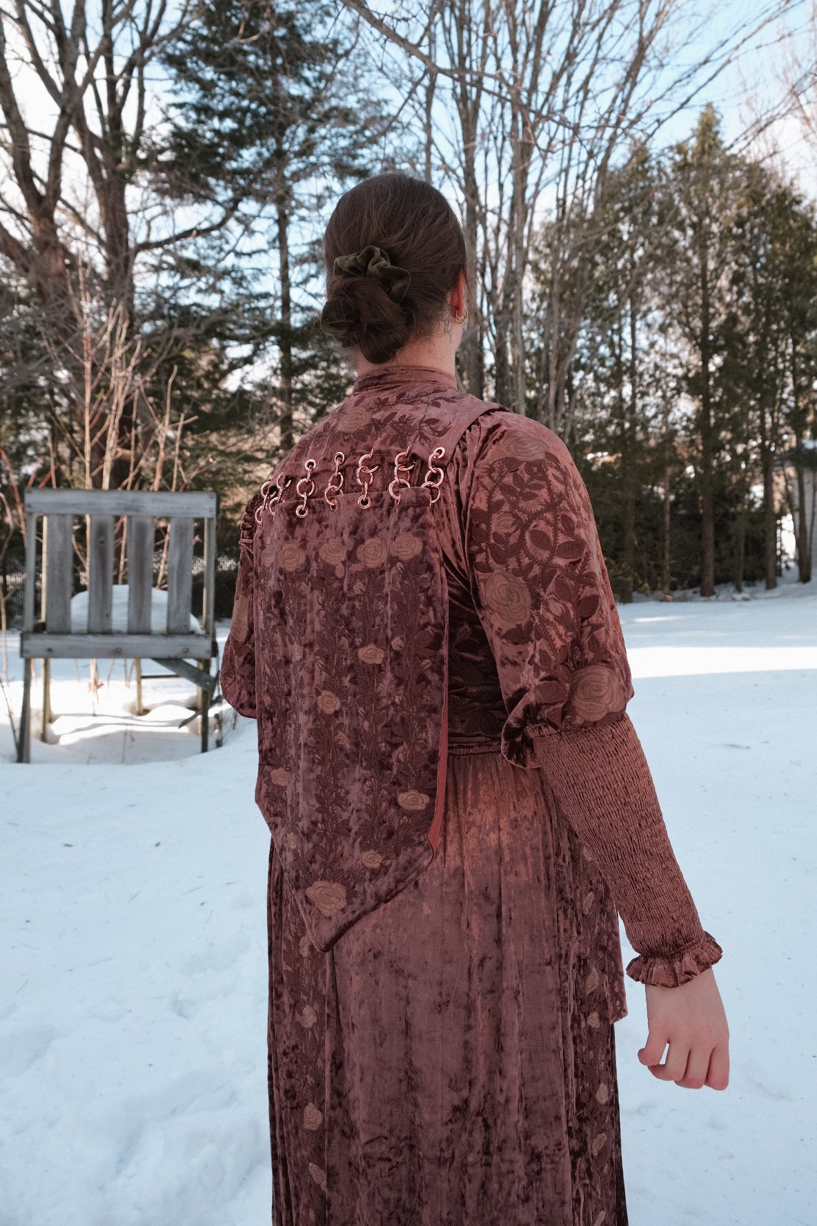 PREORDER- Rose Gold Dress - Lady Knights & Sword Maidens