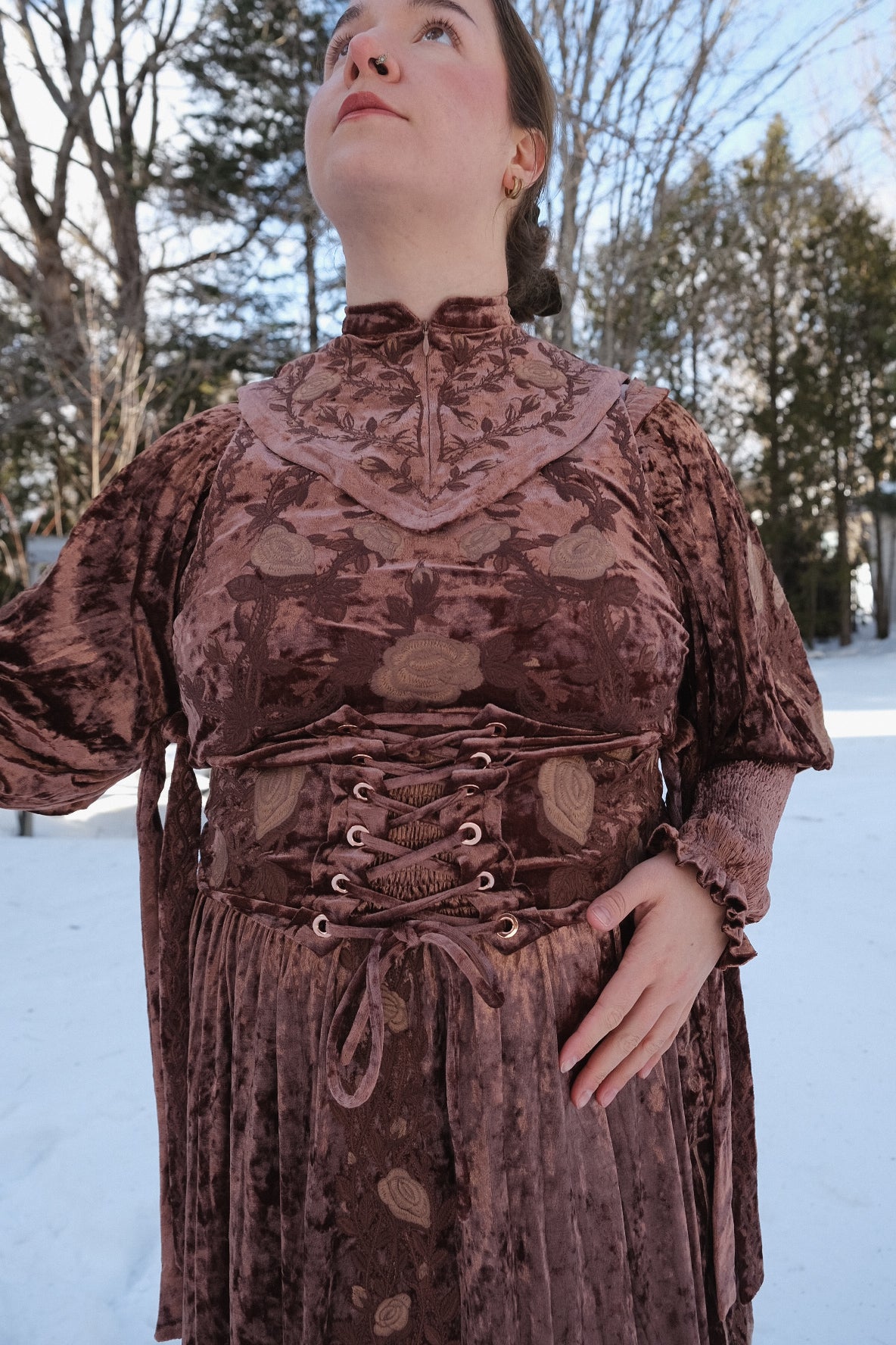 PREORDER- Rose Gold Dress - Lady Knights & Sword Maidens