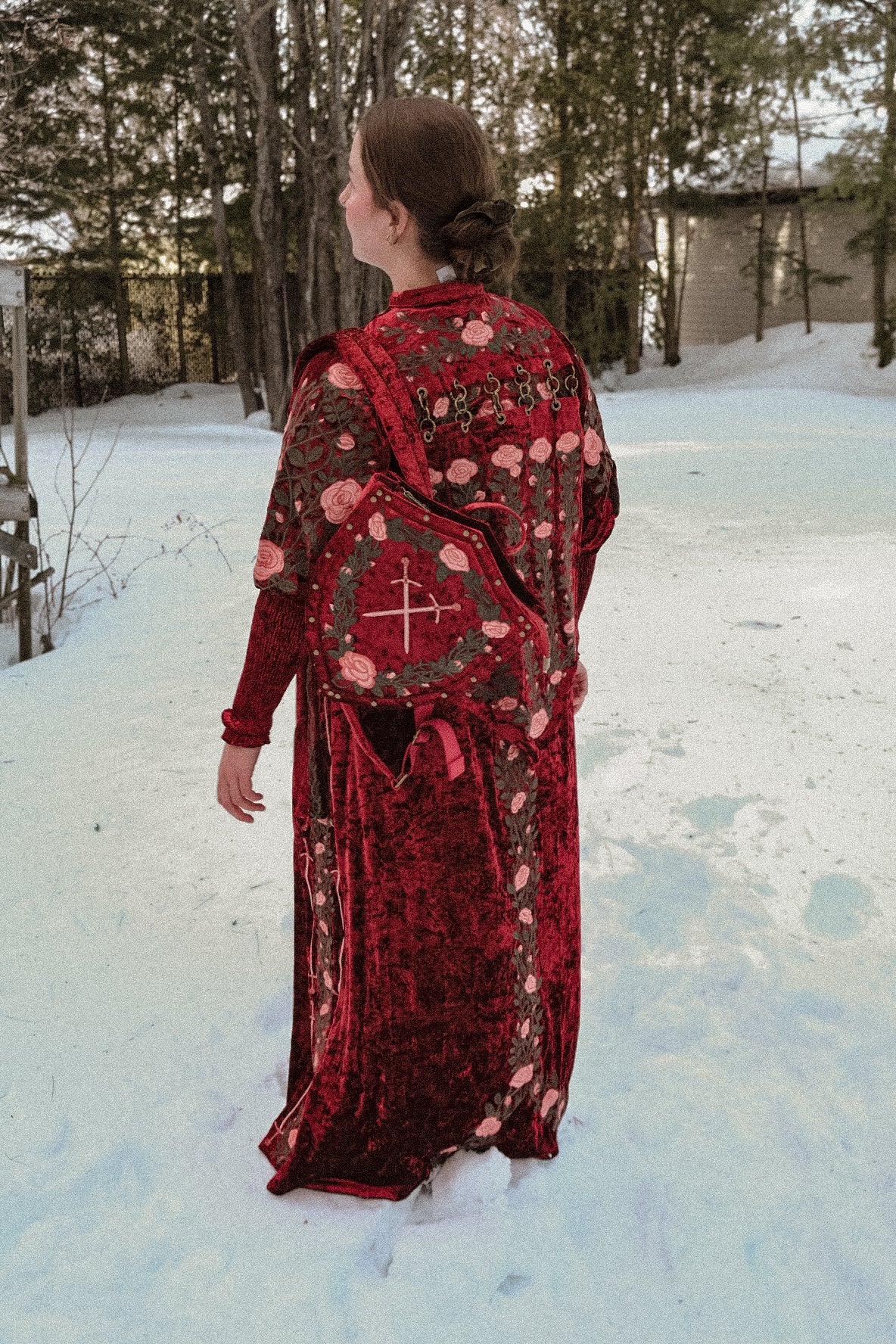 PREORDER- Royal Red Collar- Lady Knights & Sword Maidens