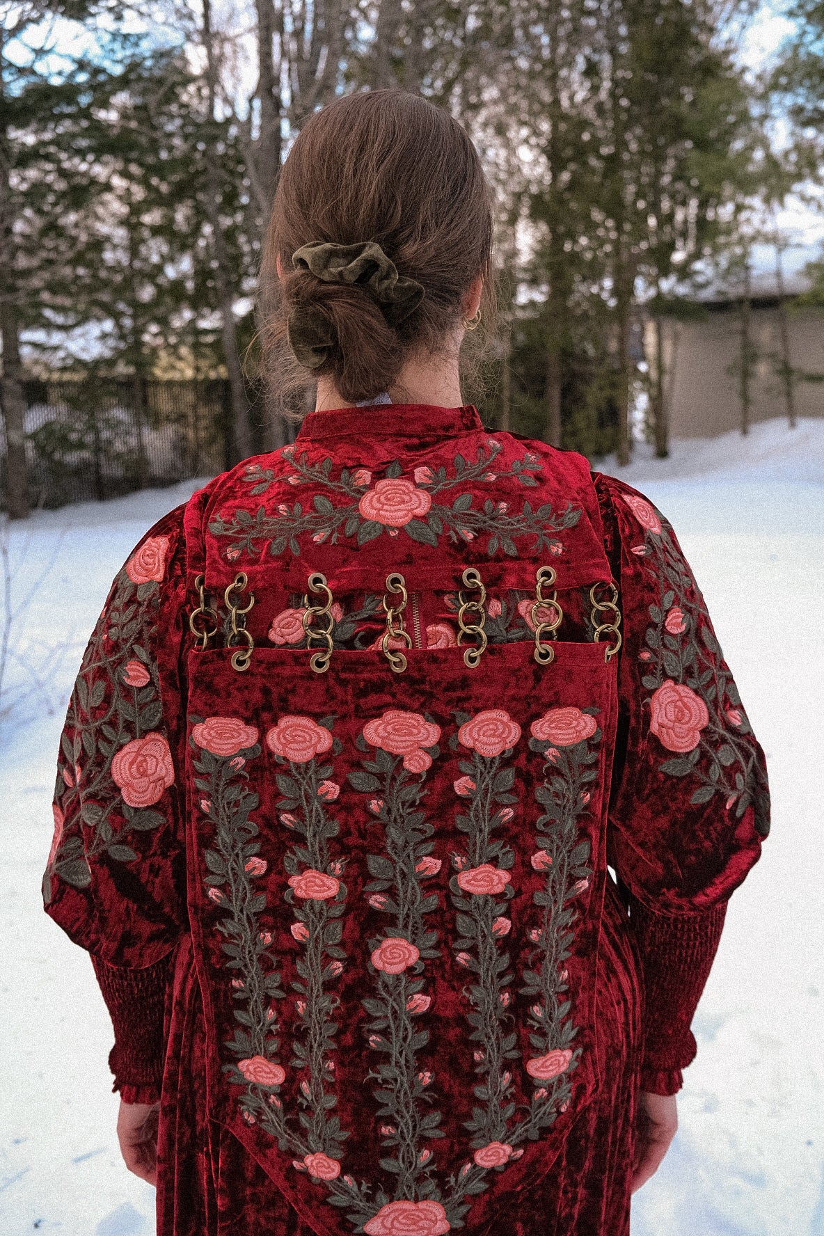 PREORDER- Royal Red Collar- Lady Knights & Sword Maidens