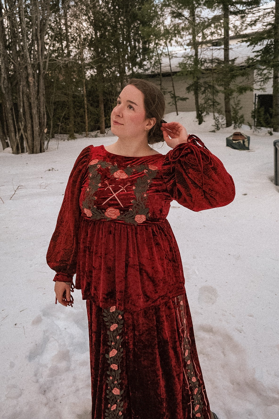 PREORDER- Royal Red Tunic- Lady Knights & Sword Maidens