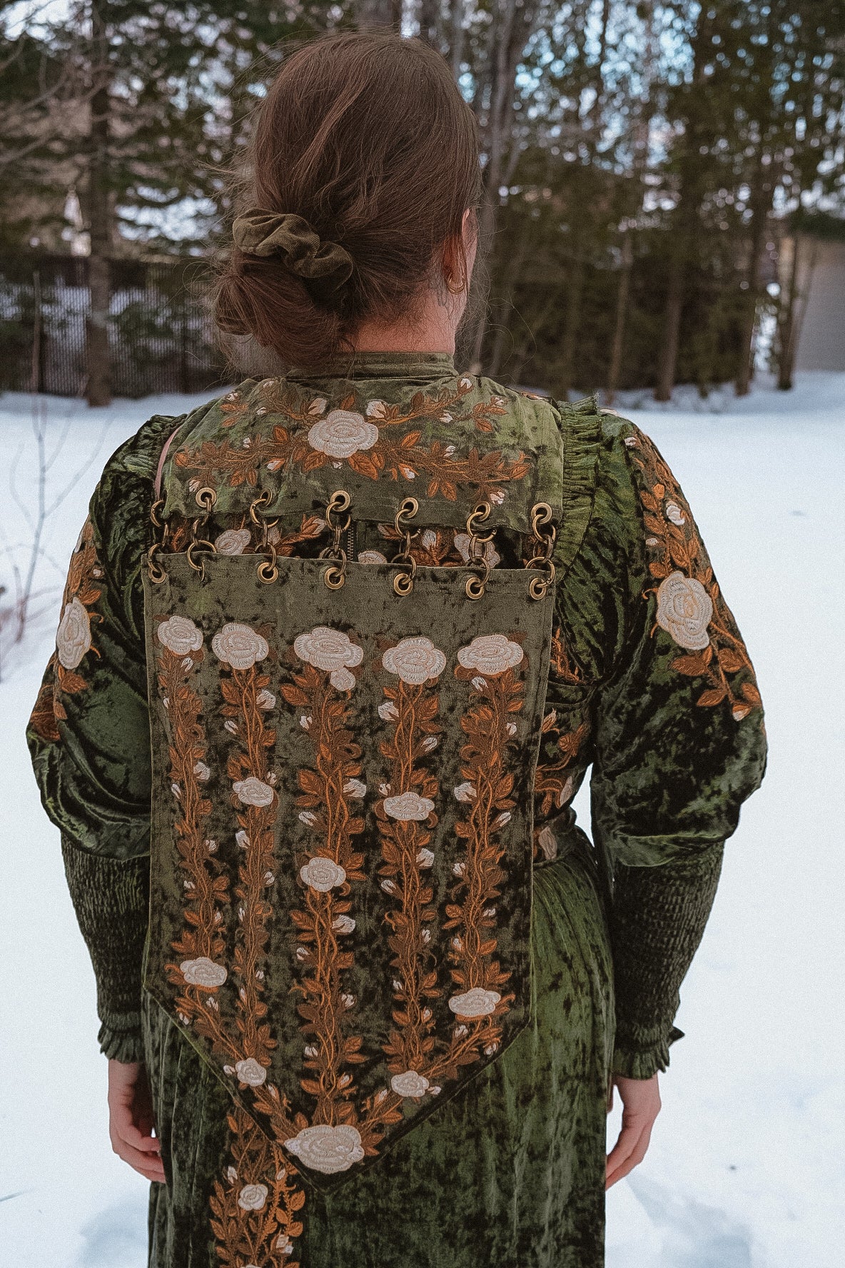 PREORDER- Forest Green Collar- Lady Knights & Sword Maidens