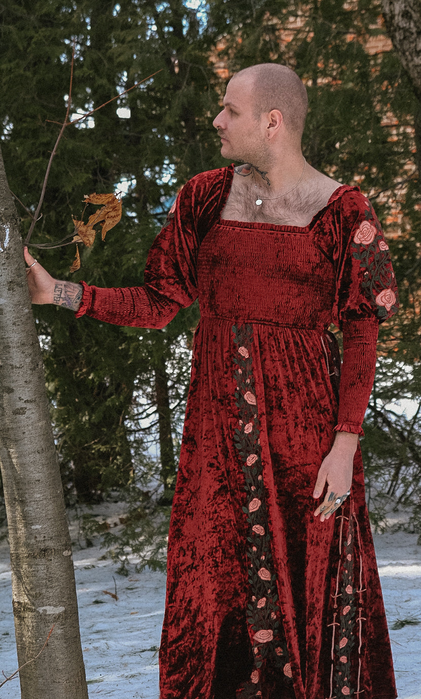 PREORDER- Royal Red Dress - Lady Knights & Sword Maidens