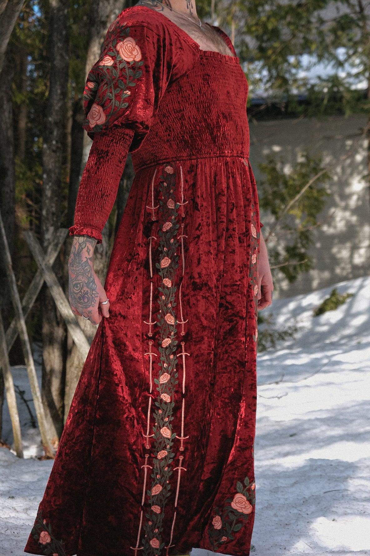 PREORDER- Royal Red Dress - Lady Knights & Sword Maidens