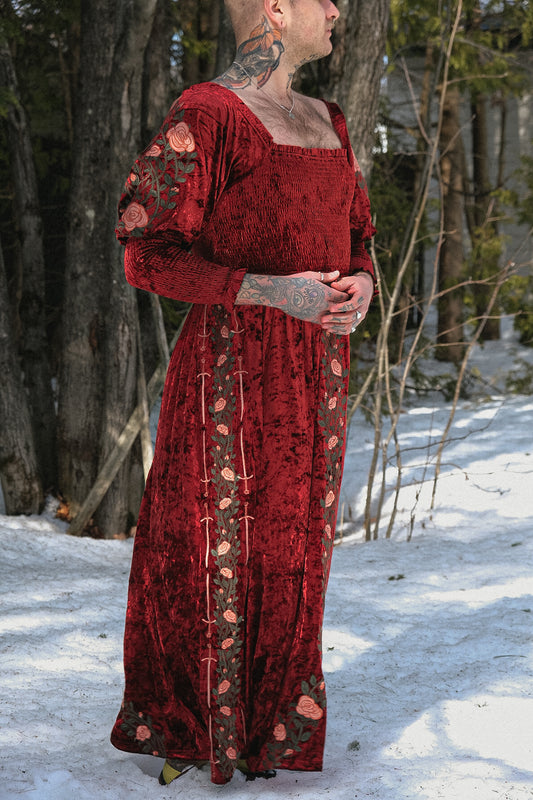 PREORDER- Royal Red Dress - Lady Knights & Sword Maidens