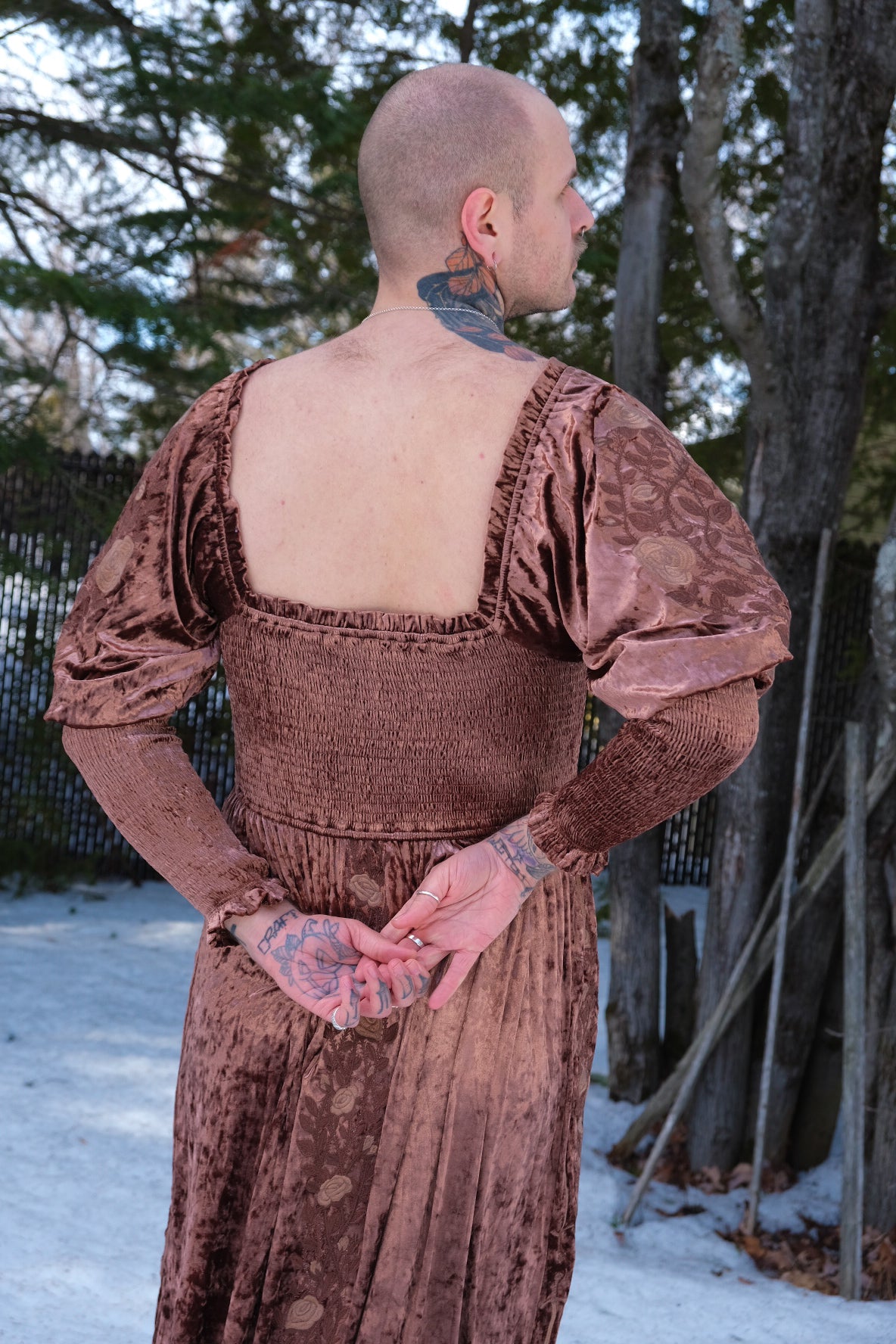 PREORDER- Rose Gold Dress - Lady Knights & Sword Maidens