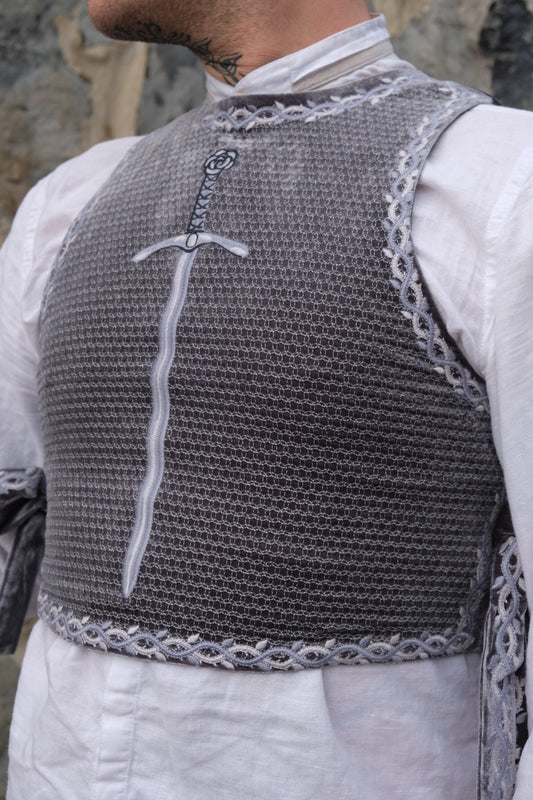 PREORDER- BLADE Stormy Gray Chestplate- Lady Knights & Sword Maidens