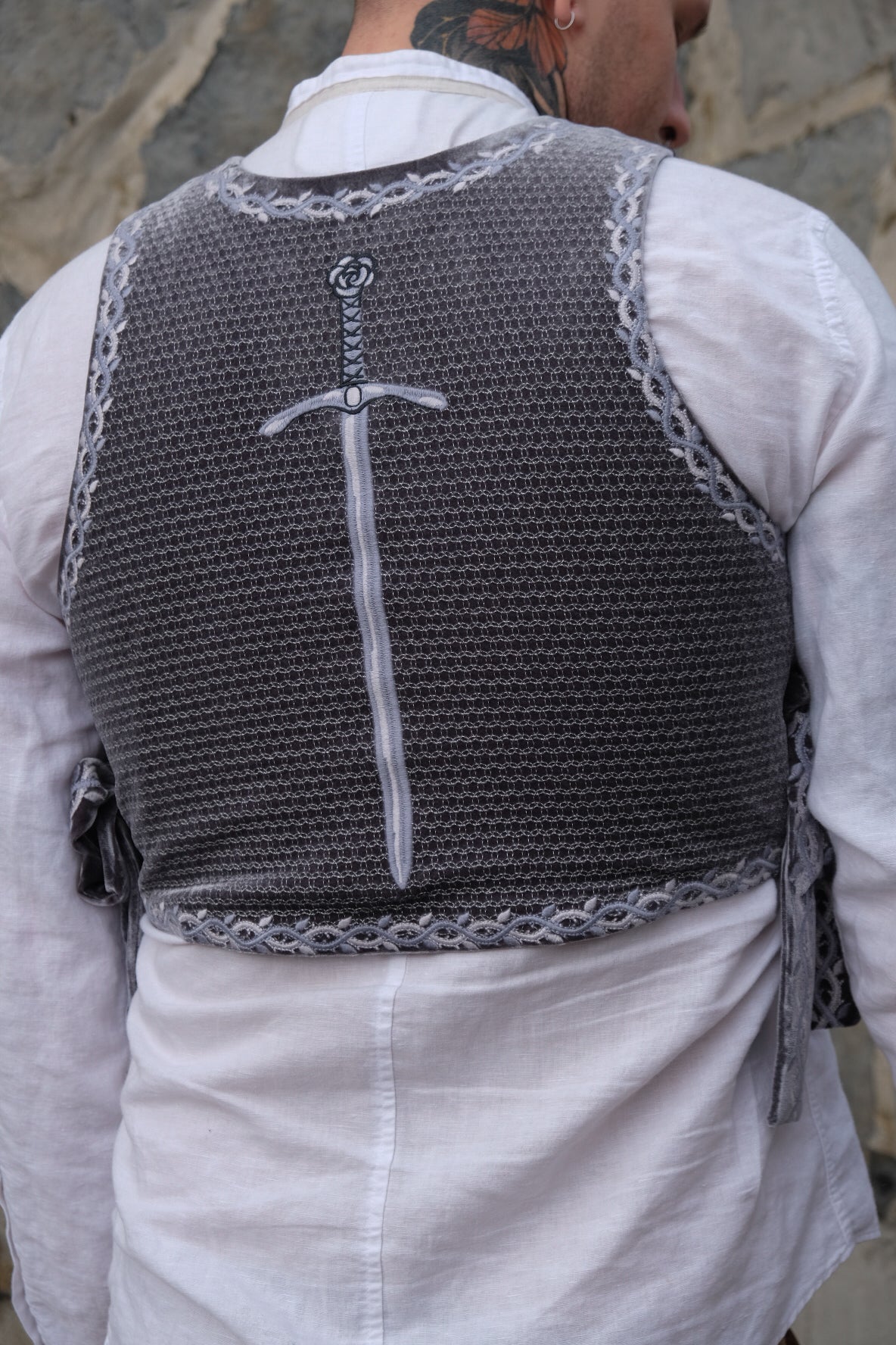 PREORDER- BLADE Stormy Gray Chestplate- Lady Knights & Sword Maidens