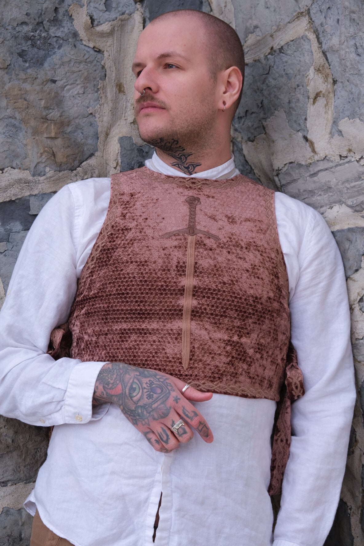 PREORDER- BLADE Rose Gold Chestplate- Lady Knights & Sword Maidens