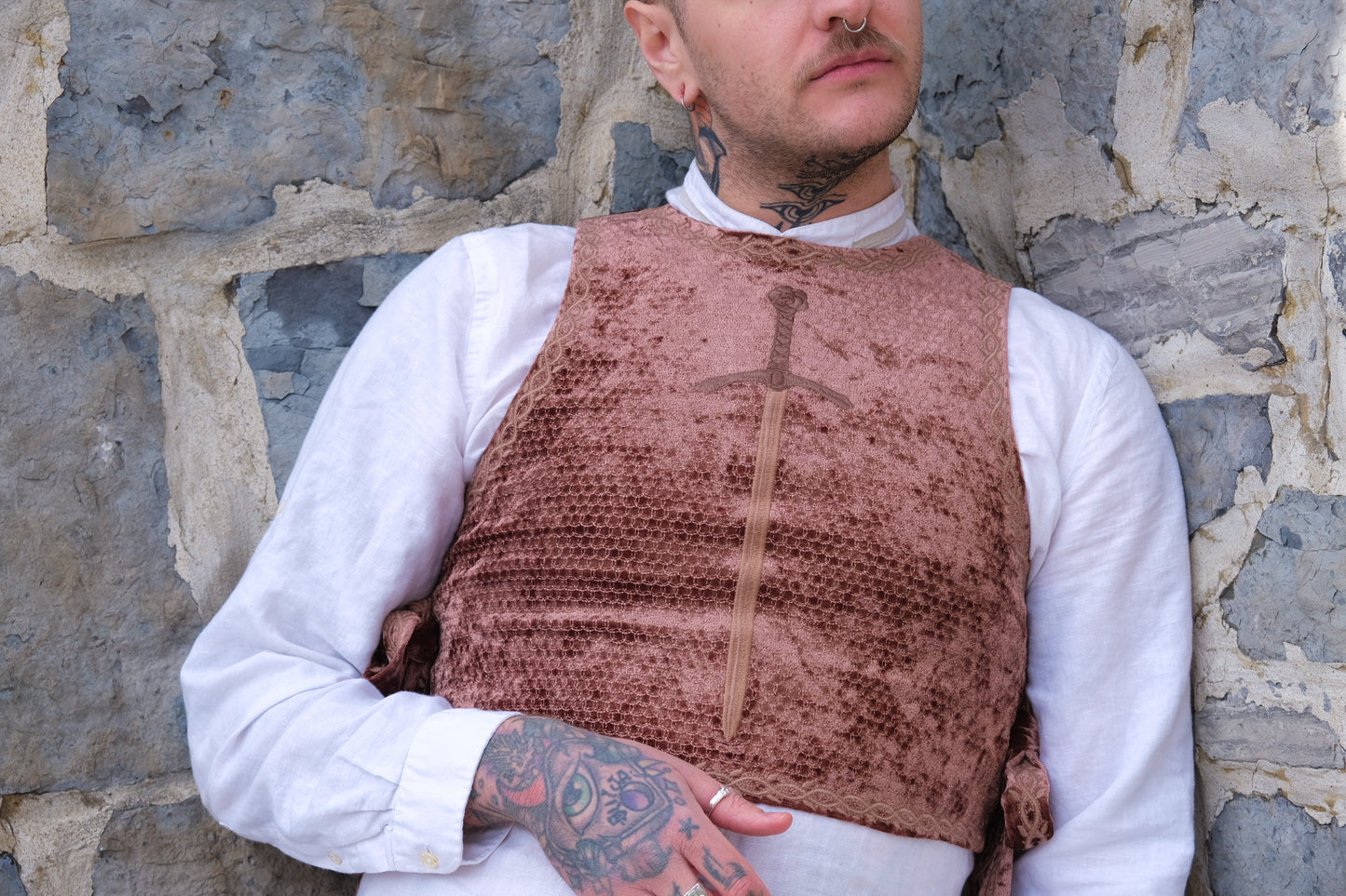 PREORDER- BLADE Rose Gold Chestplate- Lady Knights & Sword Maidens