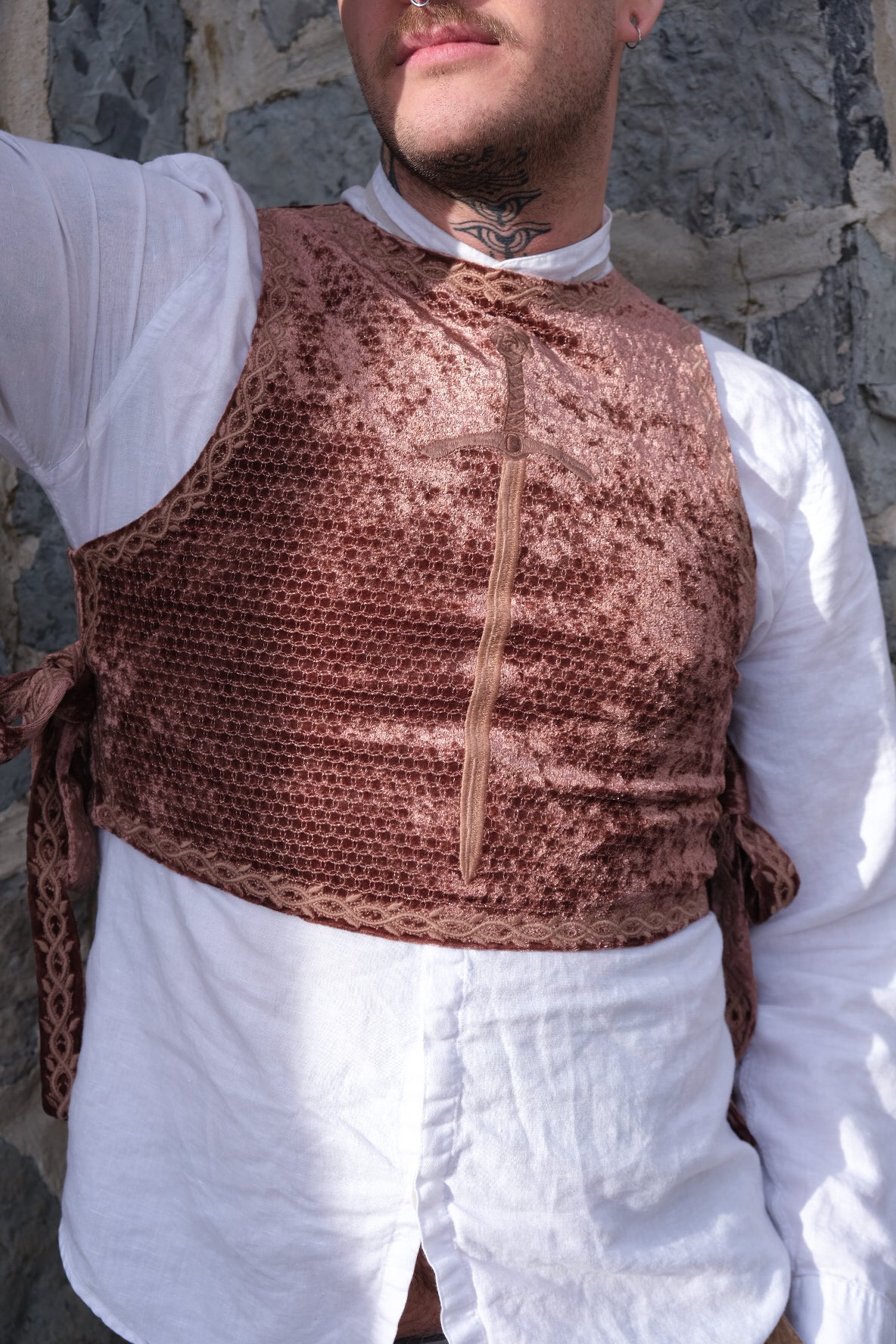 PREORDER- BLADE Rose Gold Chestplate- Lady Knights & Sword Maidens