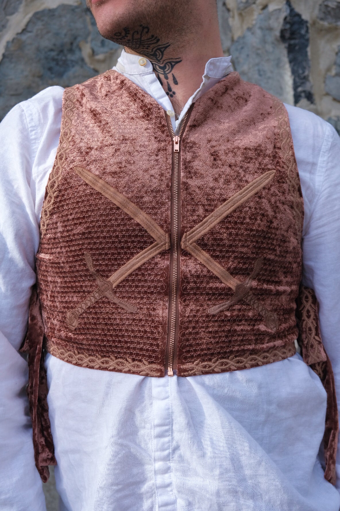 PREORDER- BLADE Rose Gold Chestplate- Lady Knights & Sword Maidens