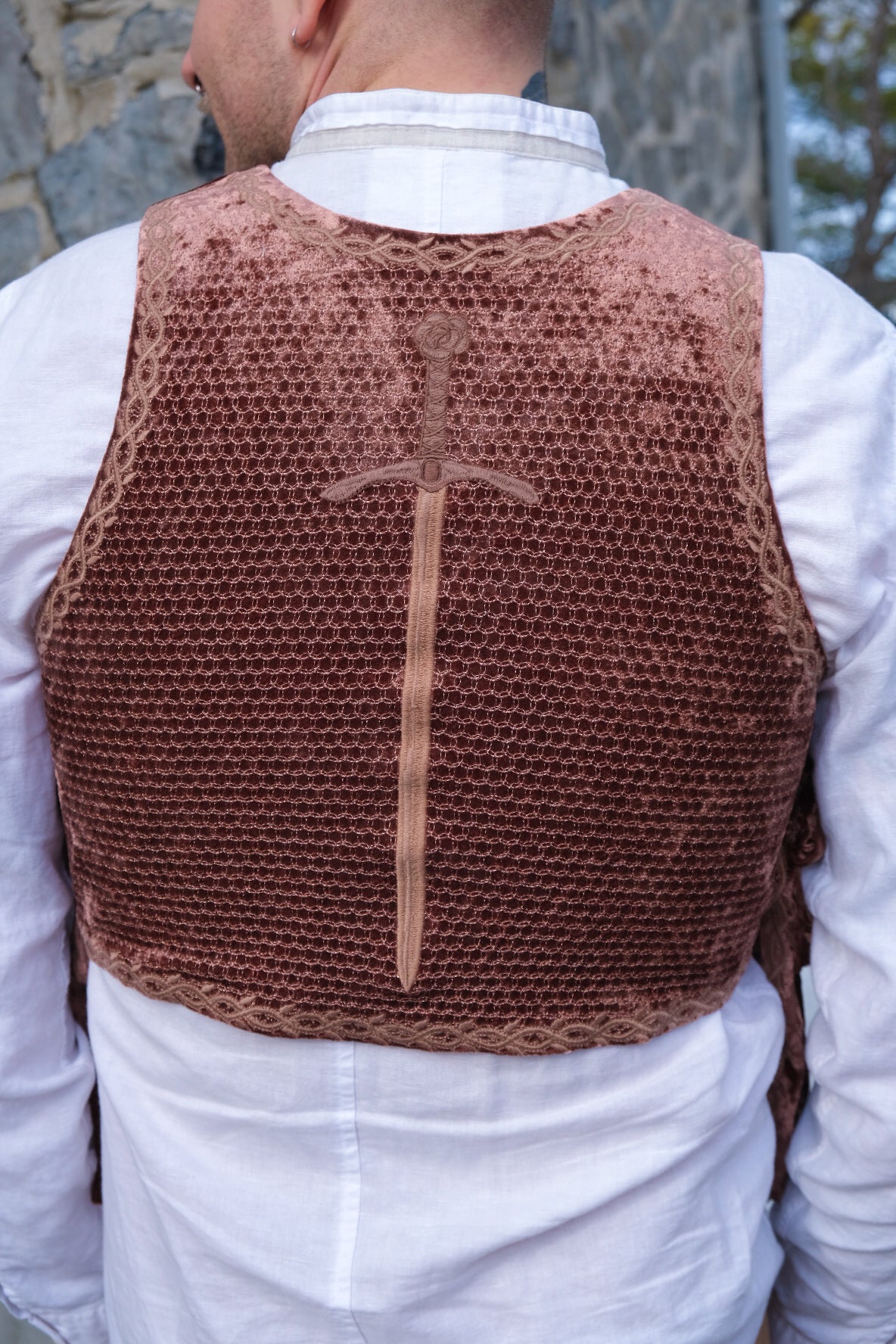 PREORDER- BLADE Rose Gold Chestplate- Lady Knights & Sword Maidens