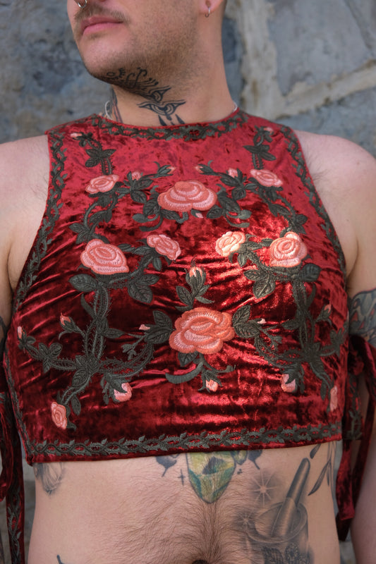 PREORDER- Royal Red Chestplate- Lady Knights & Sword Maidens