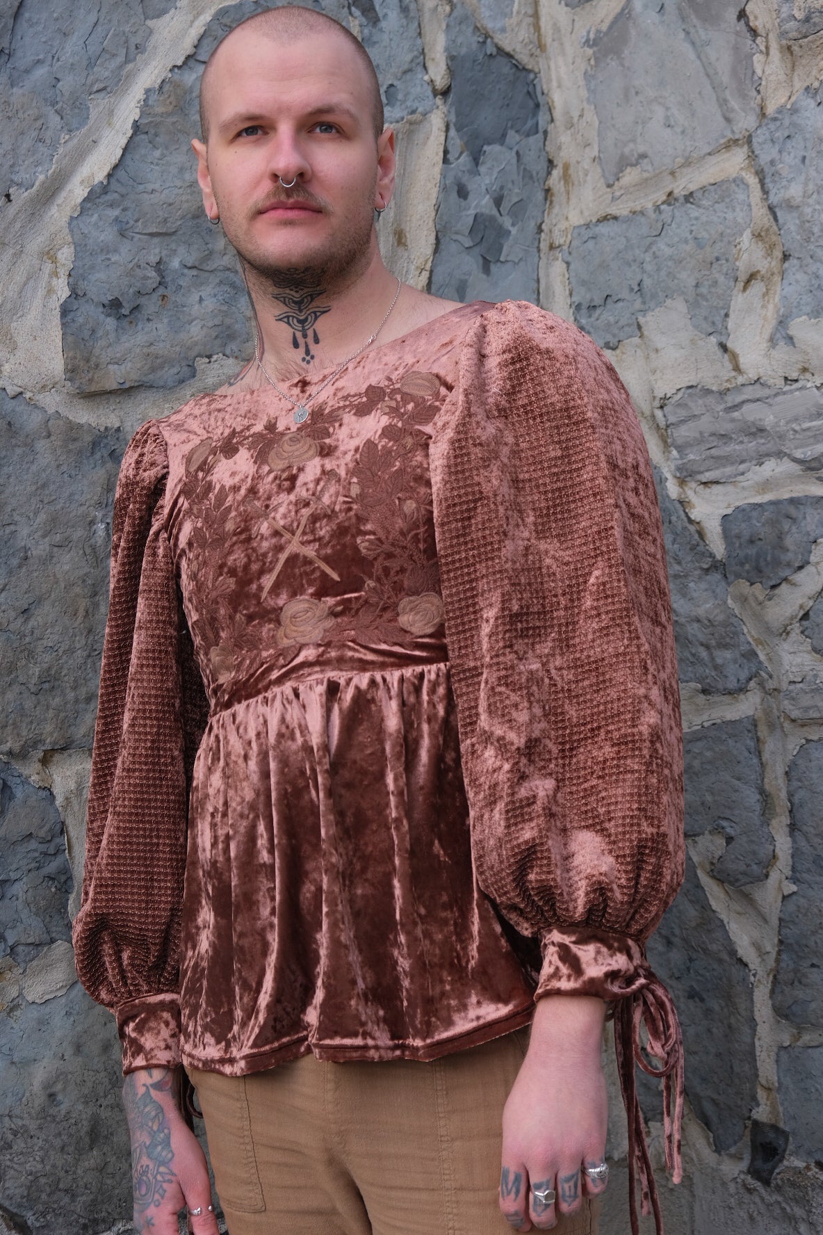 PREORDER- Rose Gold Tunic- Lady Knights & Sword Maidens