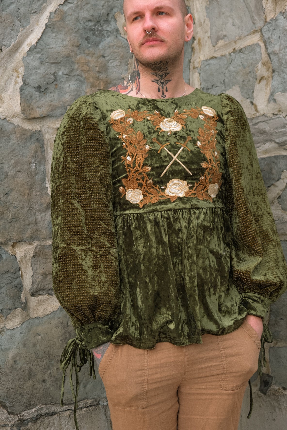 PREORDER- Forest Green Tunic- Lady Knights & Sword Maidens
