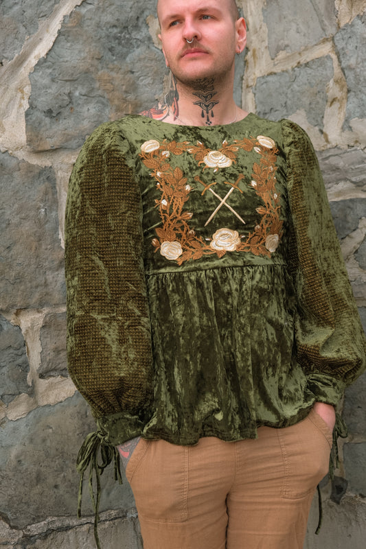 PREORDER- Forest Green Tunic- Lady Knights & Sword Maidens