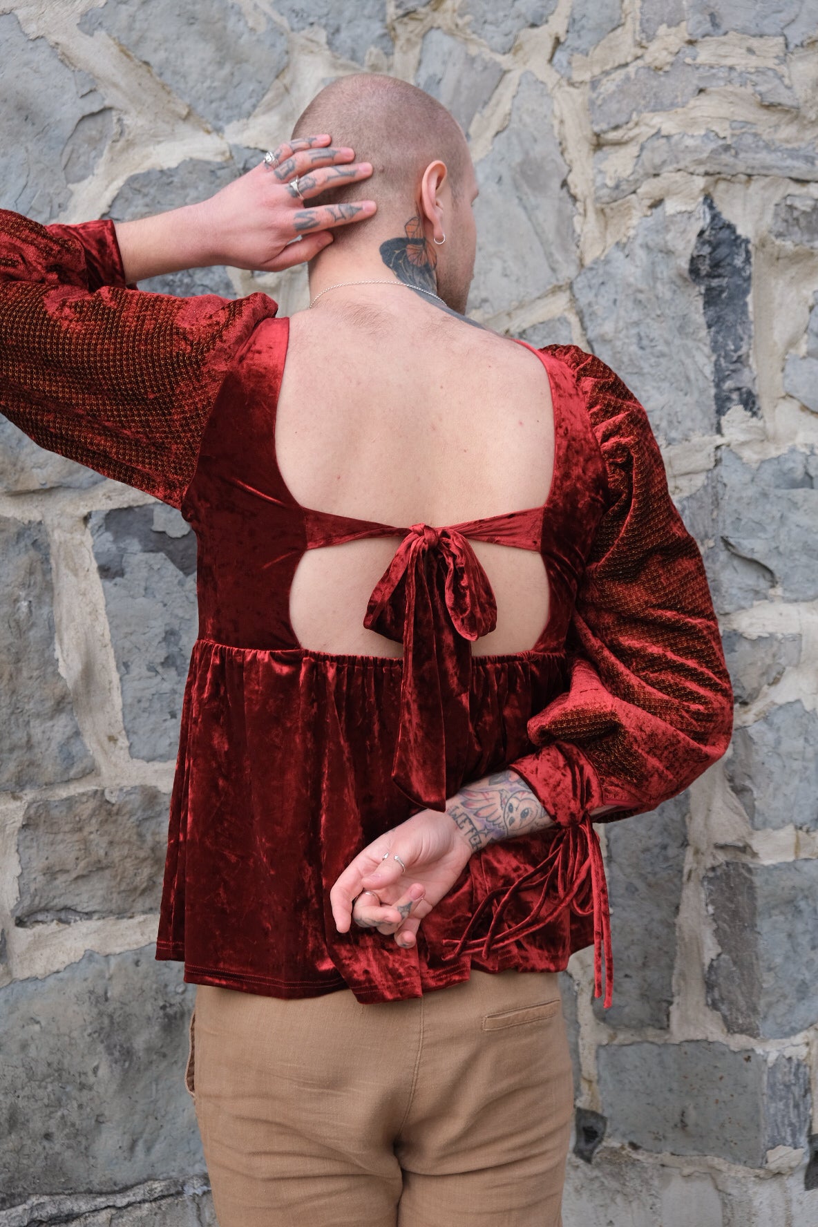 PREORDER- Royal Red Tunic- Lady Knights & Sword Maidens