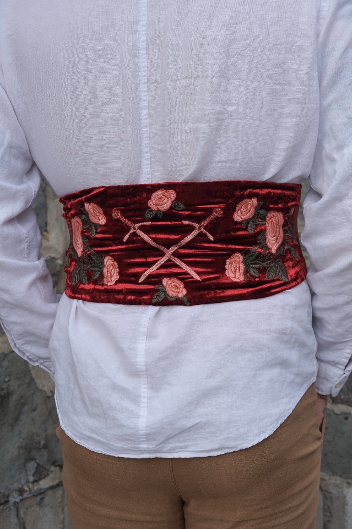 PREORDER- Royal Red Belt- Lady Knights & Sword Maidens