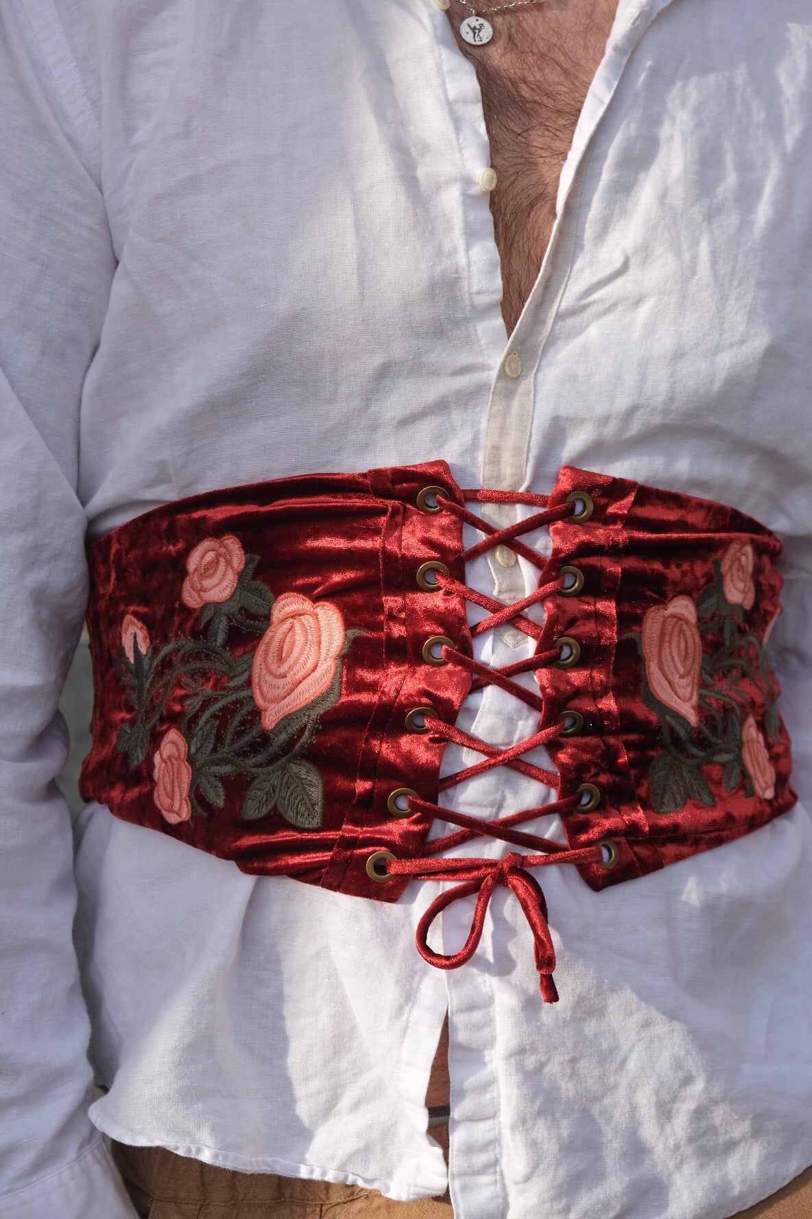 PREORDER- Royal Red Belt- Lady Knights & Sword Maidens