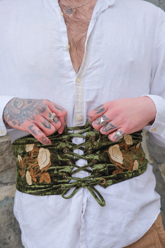 PREORDER- Forest Green Belt- Lady Knights & Sword Maidens