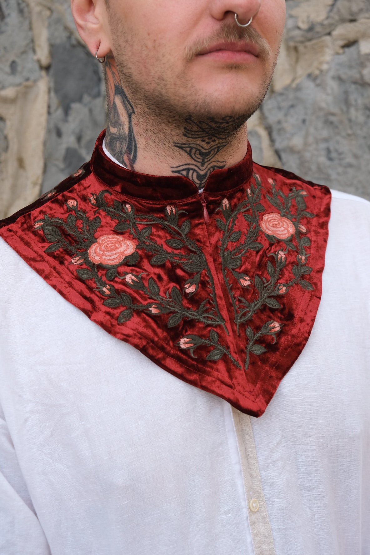 PREORDER- Royal Red Collar- Lady Knights & Sword Maidens