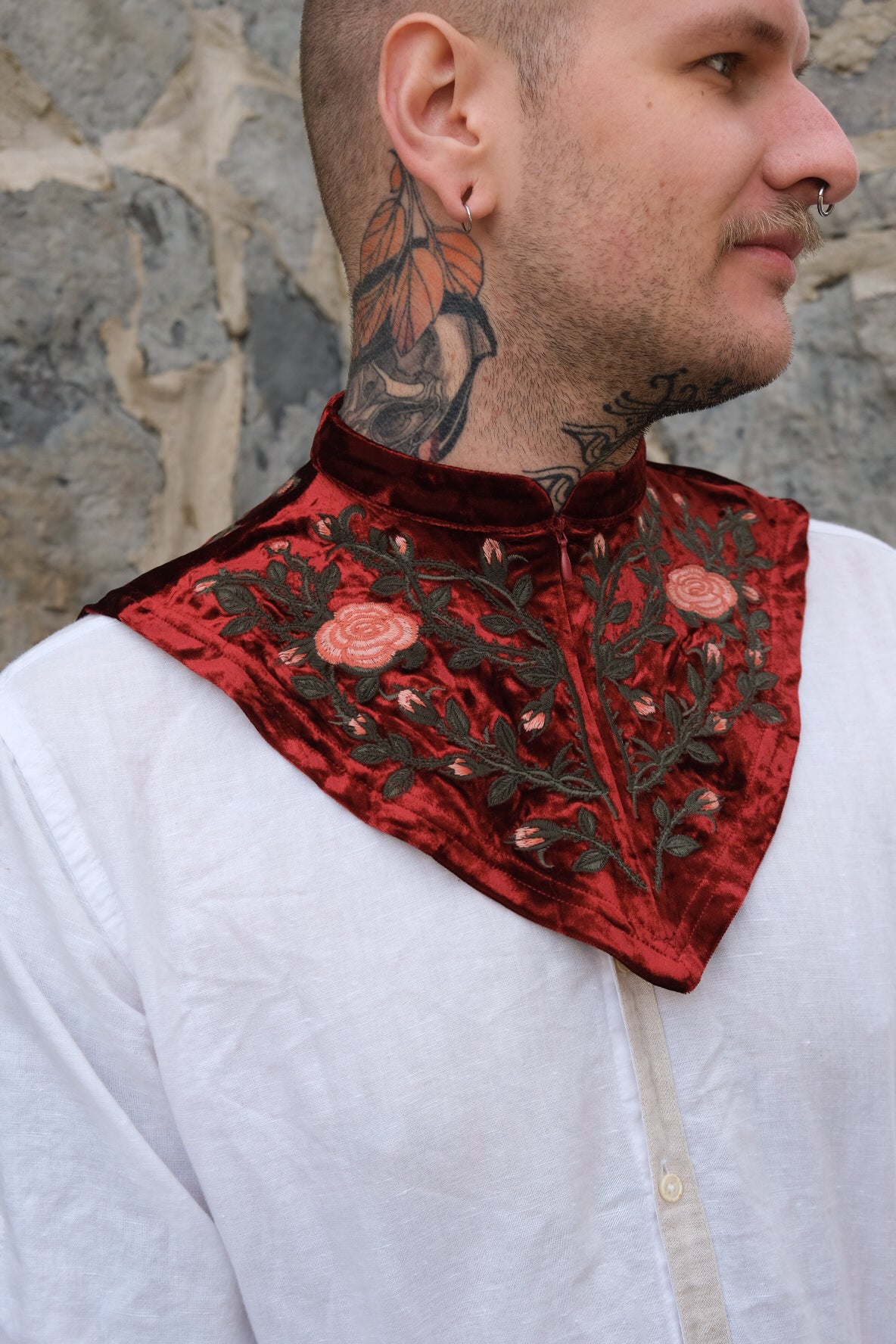 PREORDER- Royal Red Collar- Lady Knights & Sword Maidens