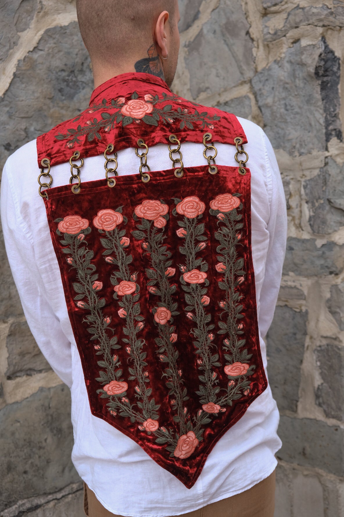 PREORDER- Royal Red Collar- Lady Knights & Sword Maidens