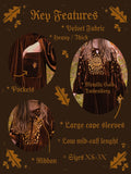 Cape Dress - Oaken Royalty Collection