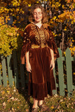 Cape Dress - Oaken Royalty Collection