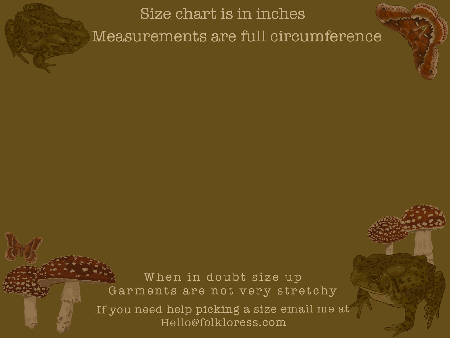 Fairy Vines chemise PREORDER