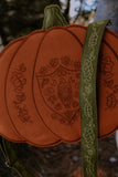 Orange and Green Pumpkin Crossbody Bag- Foxchant & Ravenspell collection