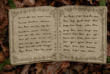 Green & Beige Book of Spells- Foxchant & Ravenspell